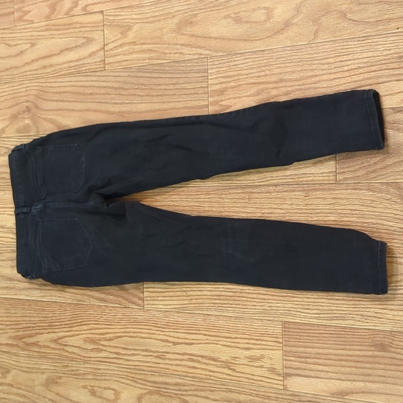 Black mid-rise skinny jeans size 30"* with stretch, Free People - Picture 5 of 6